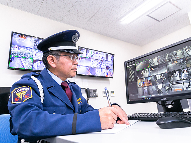 警備員 施設常駐警備 夜勤 広島駅前 東和セキュリティサービス